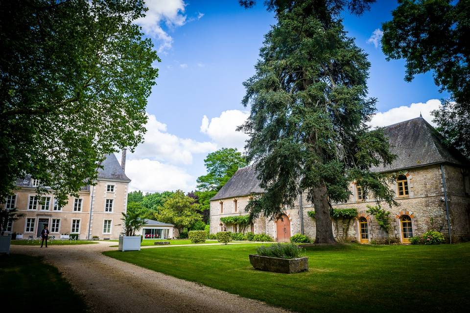 Château de la Borderie — cadre nature